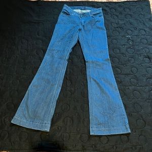 Lola Kimes dark trouser jeans